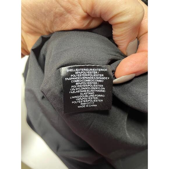 Badgley Mischka Formal Long Sleeve Dress Velvet Burnout Mock Neck Cocktail Sz8 - Picture 12 of 15